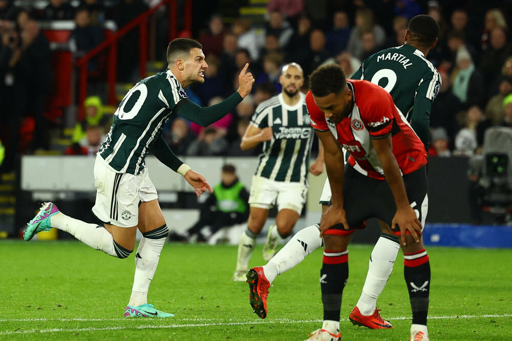 Diogo Dalo slavi pobjednički gol, Foto: Reuters/Molly Darlington