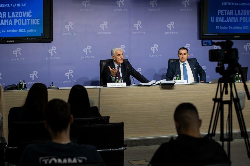 Sa konferencije "Petar Lazović u raljama politike", Foto: PR Centar