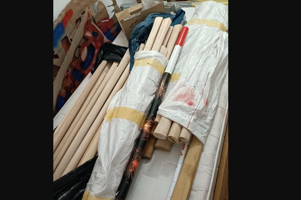 Oduzeti predmeti, Foto: Uprava policije