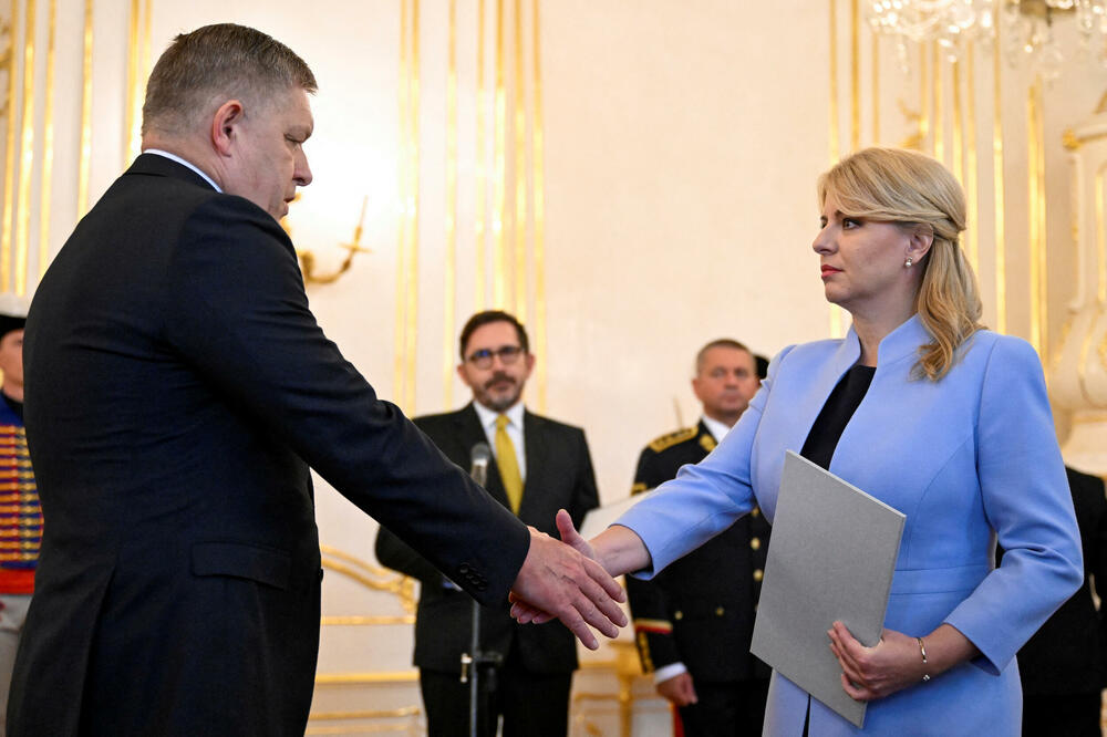 Fico i Čaputova, Foto: Reuters