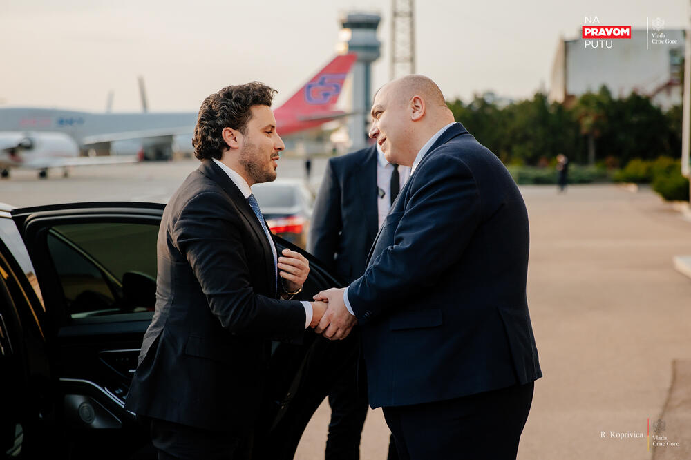 Abazović i Karseladze, Foto: Vlada Crne Gore