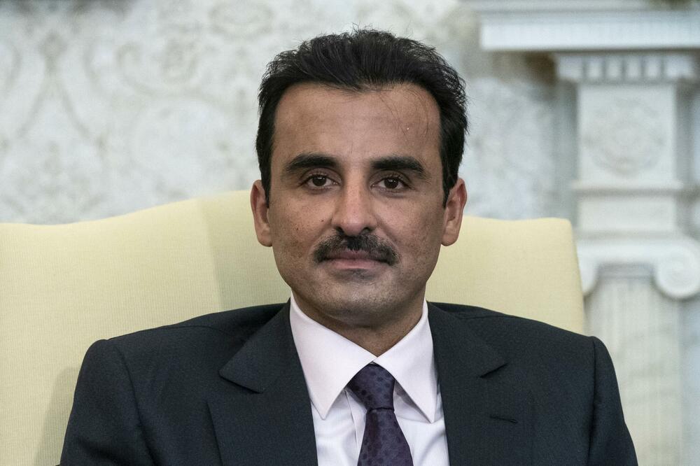 Tamim bin Hamad Al Tani u Bijeloj kući u januaru 2022.