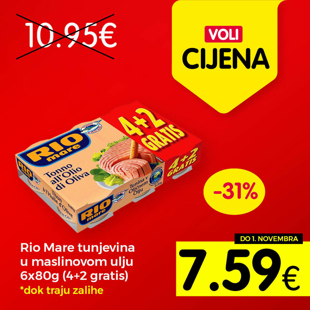 <p>Obratite pažnju, pripremili smo ponudu sjajnih proizvoda po najnižoj cijeni.</p>