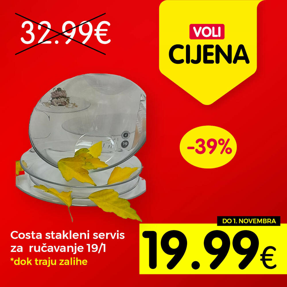 <p>Obratite pažnju, pripremili smo ponudu sjajnih proizvoda po najnižoj cijeni.</p>