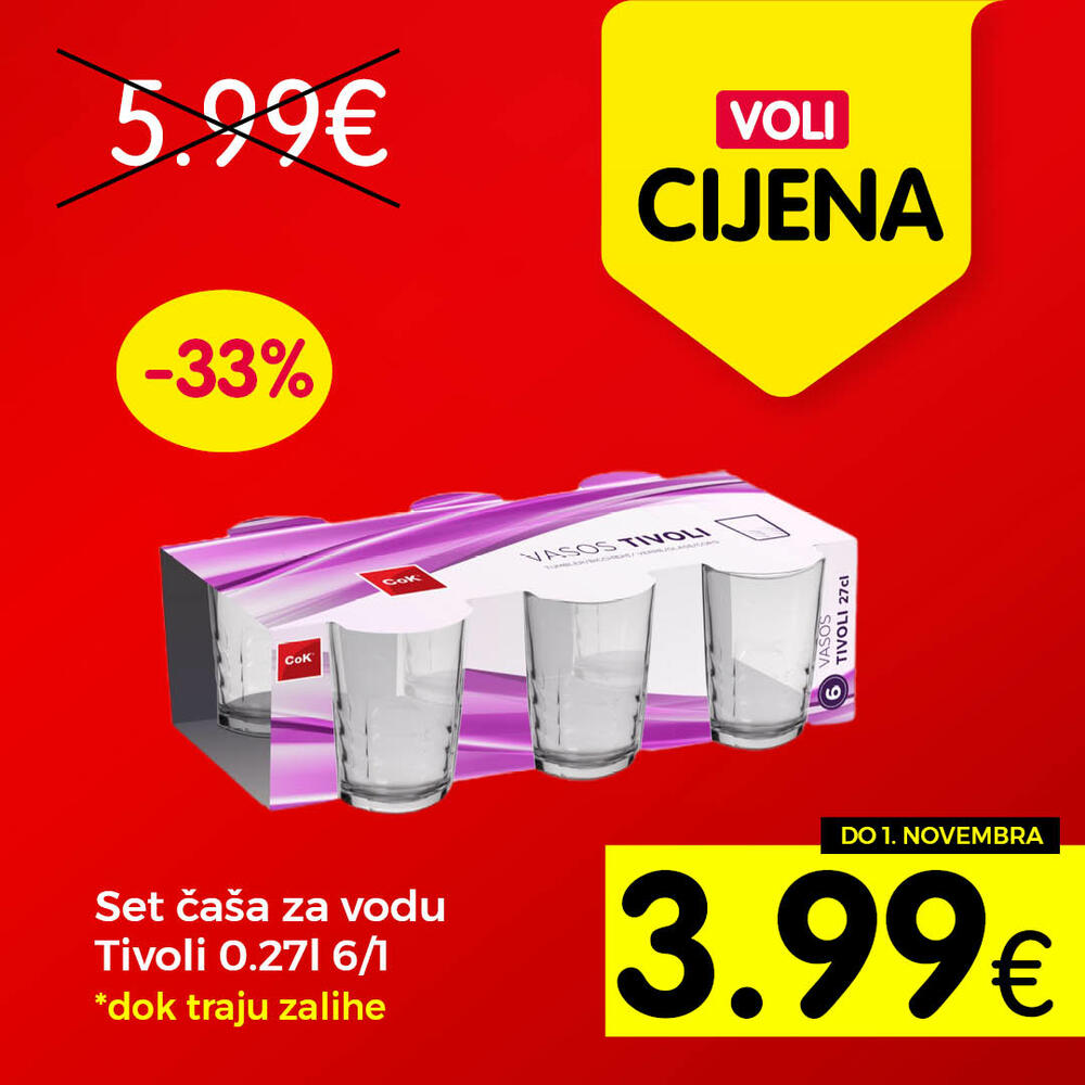 <p>Obratite pažnju, pripremili smo ponudu sjajnih proizvoda po najnižoj cijeni.</p>