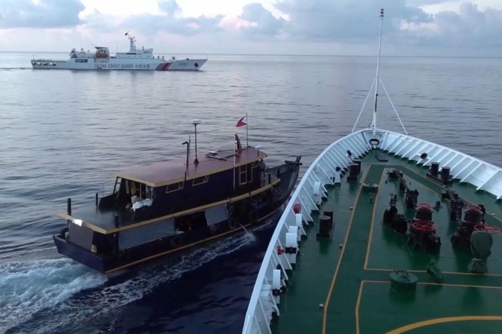 Sudar kineskog i filipinskog broda u Južnom kineskom moru, Foto: Reuters