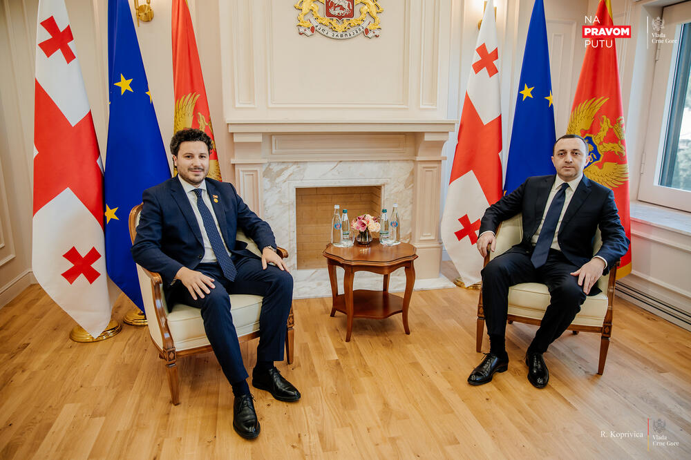 Abazović i Garibašvili na sastanku u Tbilisiju, Foto: Kabinet predsjednika Vlade Crne Gore