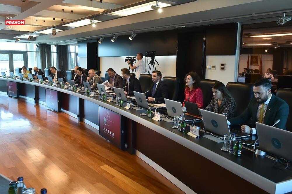 Sa sjednice Vlade, Foto: Ministarstvo kulture i medija