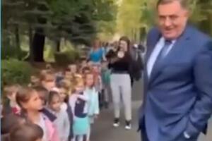 Djeca uzvikivala Dodiku "đe si lopove"