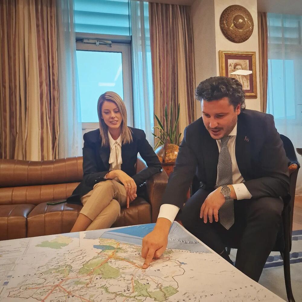 Ana Novaković Đurović i Dritan Abazović