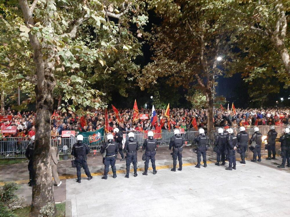 Protest protiv izbora Andrije mandića za predsjednika Skupštine, Andrija Mandić, Skupština Crne Gore