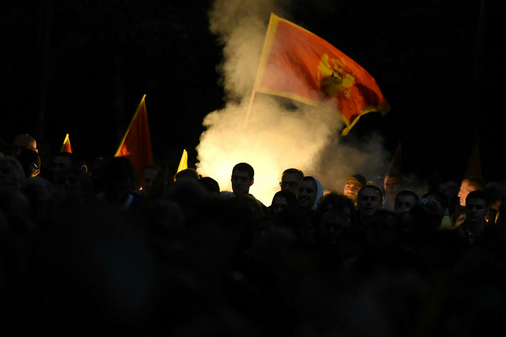 Sa protesta, Foto: Boris Pejović