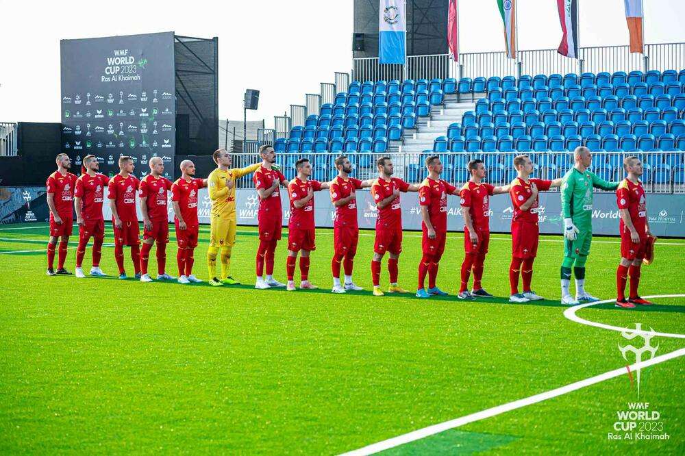 National team of Montenegro from one of the earlier competitions, Photo: World Minifootball Federation