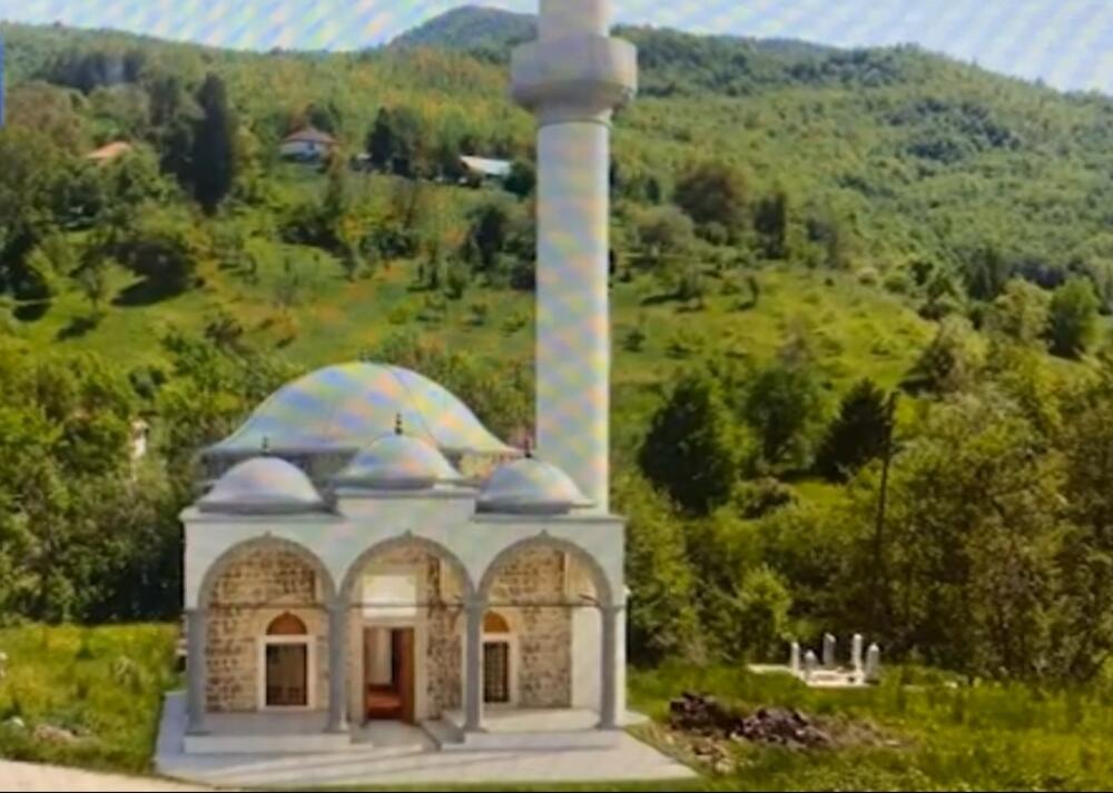 Projektovani izgled džamije u Radulićima