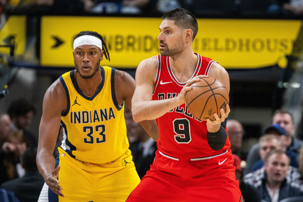 Vučević na meču sa Indijanom, Foto: Reuters