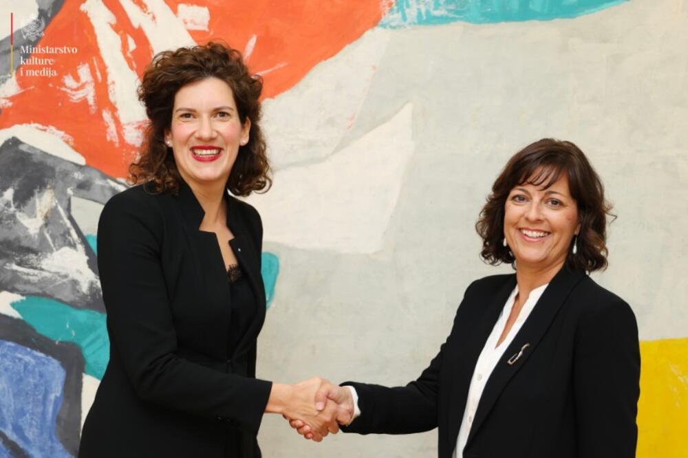 Vlaović i Vujović, Foto: Ministarstvo kulture i medija