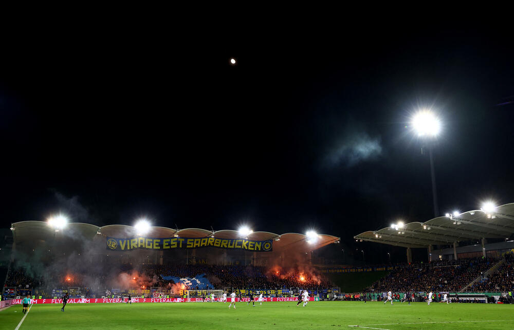 Ludvigspark, stadion Sarbrikena tokom meča sa Bajernom