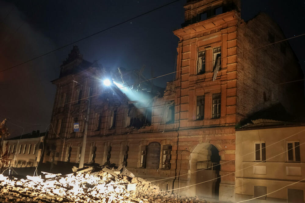 Posljedice ruskog napada dronovima na Harkiv, Foto: Reuters