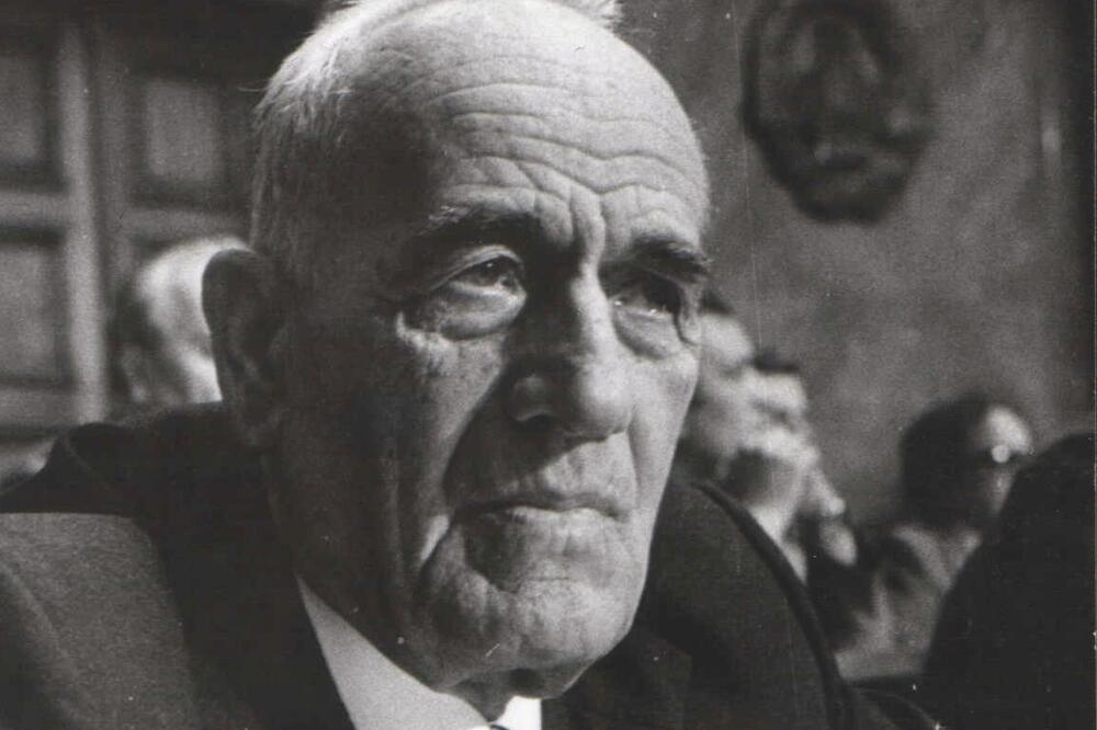 Mihailo Lalić, first laureate, Photo: Stevan Kragujević/Wikimedia Commons