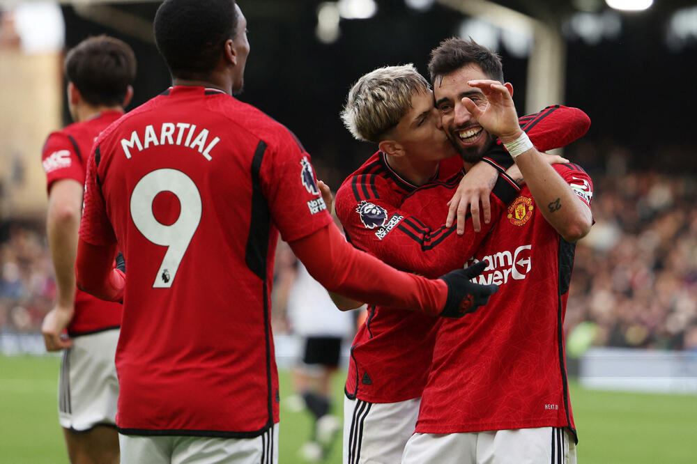 Slavlje fudbalera Junajteda, Foto: Reuters