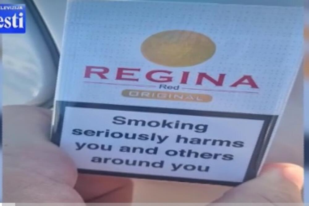 Cigarete "Regina", Foto: Screenshot/TV Vijesti