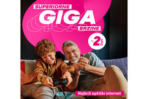 Brzine do 2 Gbps na Telekom optici dostupne korisnicima Magenta 1...