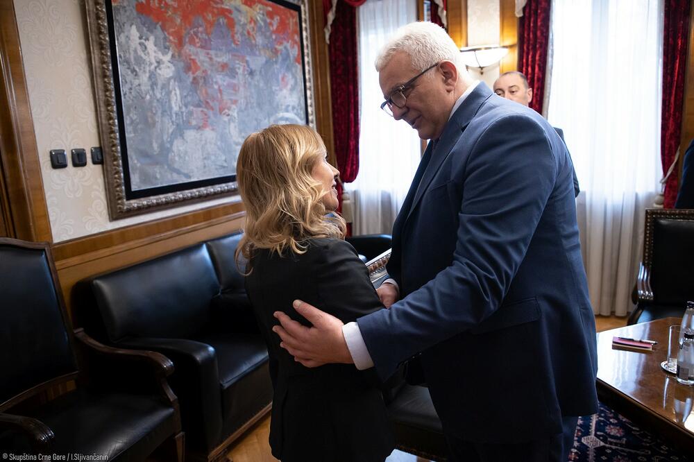 Čolanović i Mandić, Foto: Skupština Crne Gore