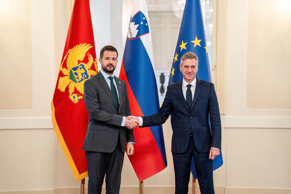 Milatović i Golob, Foto: Služba za informisanje Predsjednika Crne Gore