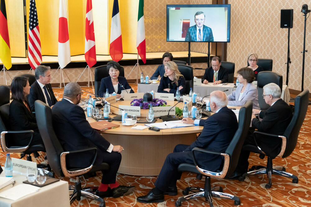 Ministri spoljnih poslova G7, Foto: Reuters