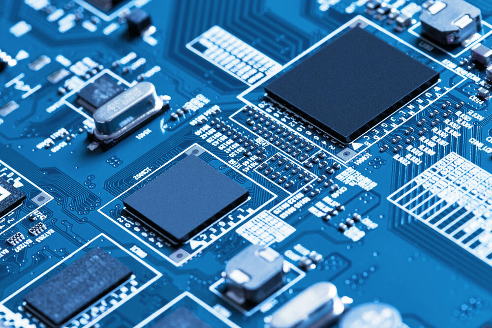 Mikroelektronske komponente, ilustracija