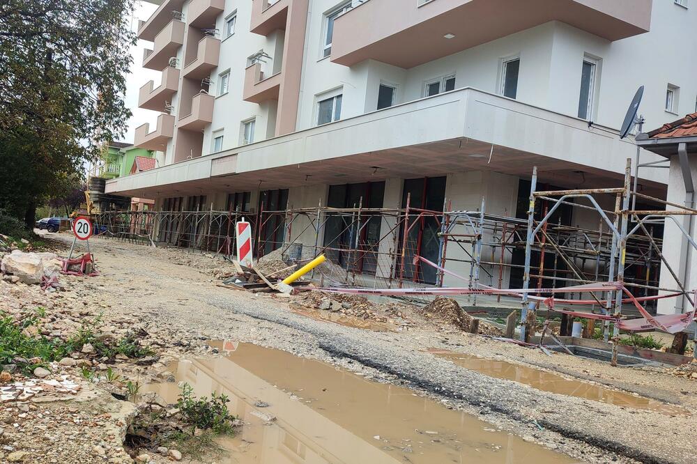 Stanje u kojem se nalazi ulica Živka Nikolića, Foto: Svetlana Mandić