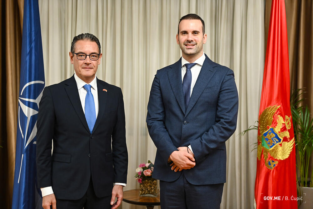 Kalkavan i Spajić, Foto: Služba za odnose sa javnošću Vlade Crne Gore