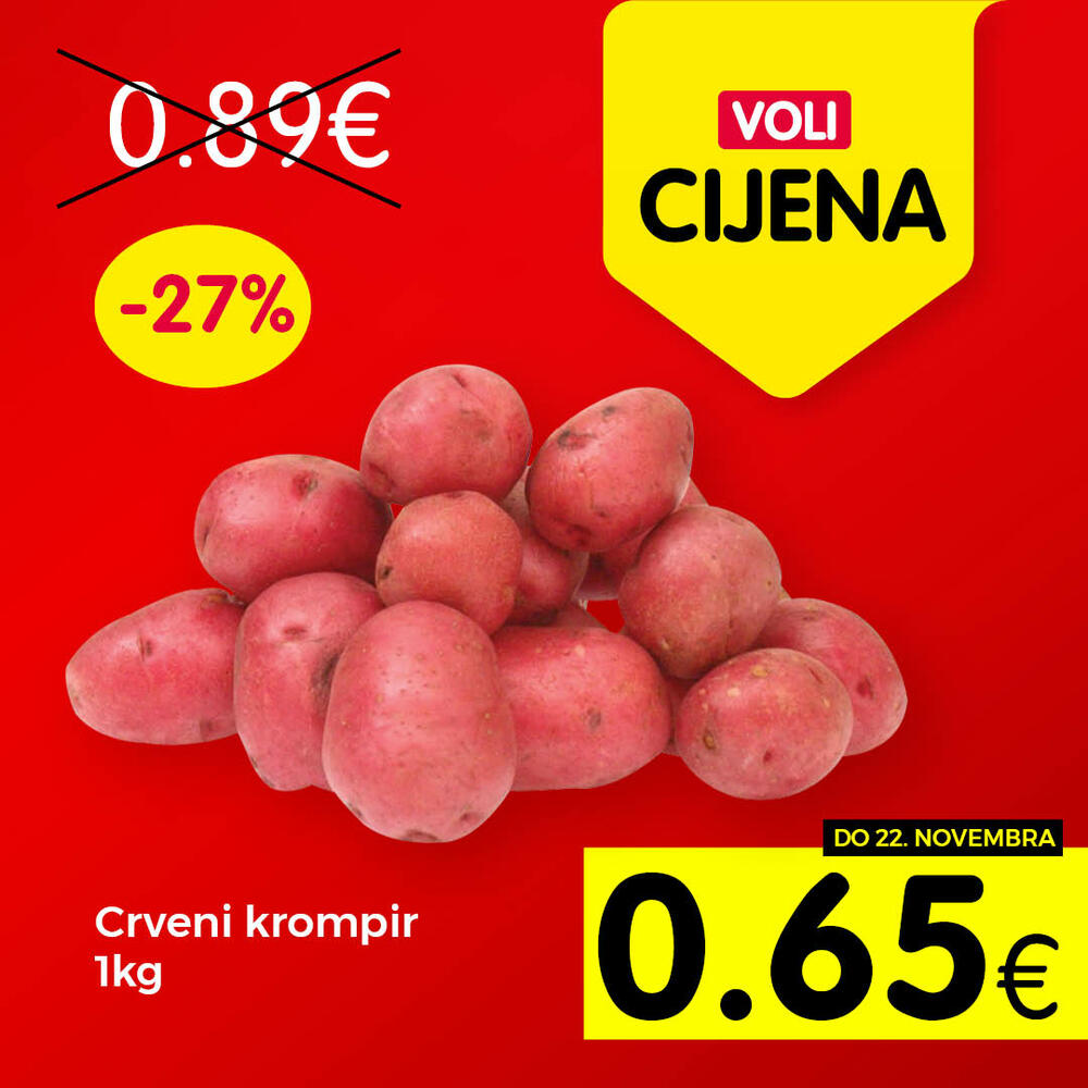 <p>Pripremite se za nekoliko neradnih dana i obavite prazničnu kupovinu po najpovoljnijim cijenama u svim VOLI i Naš diskont marketima.</p>