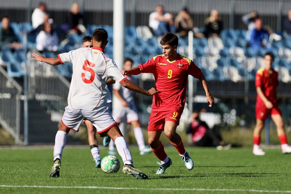 Dravin Đukić, strijelac drugog gola, Foto: FSCG