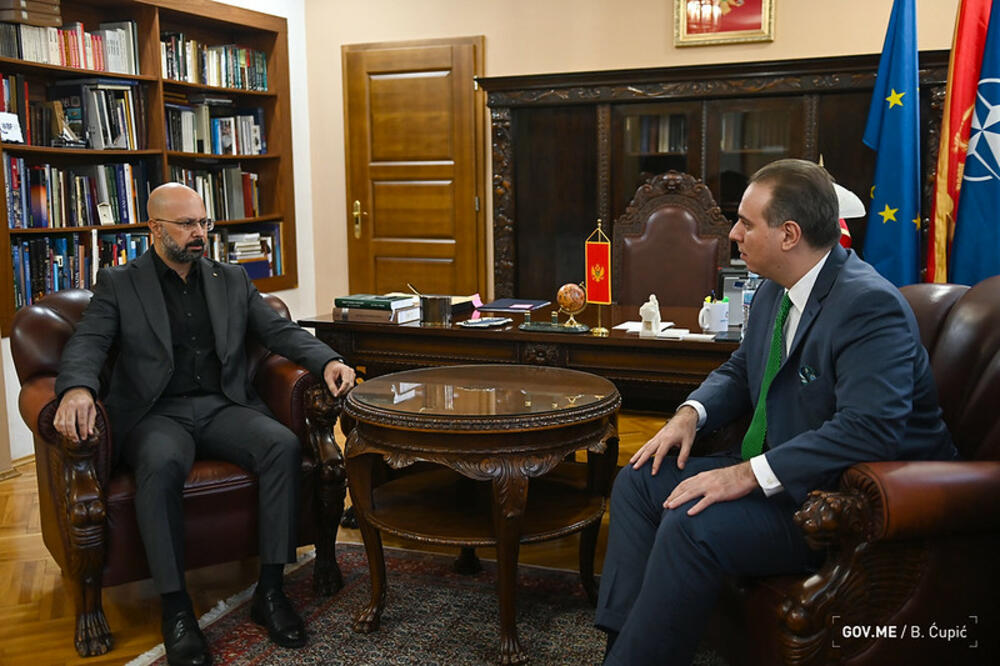 Alhantouli i Ivanović, Foto: Gov.me/Bojana Ćupić