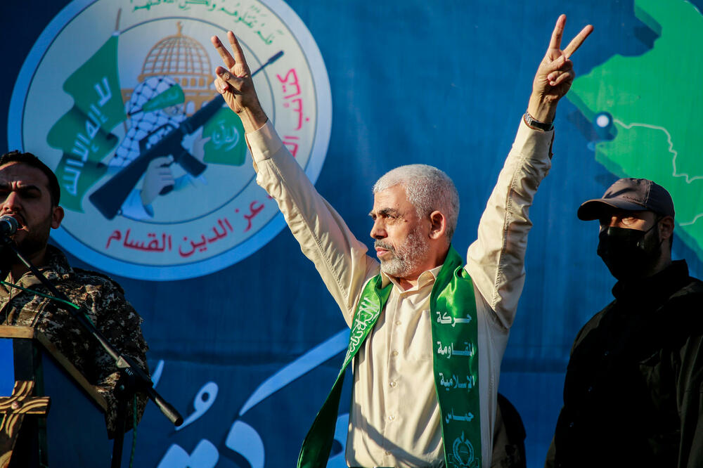 Sinvar na antiizraelskom protestu u Gazi 2021., Foto: Shutterstock