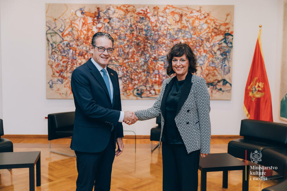 Kalkavan i Vujović, Foto: Ministarstvo kulture i medija