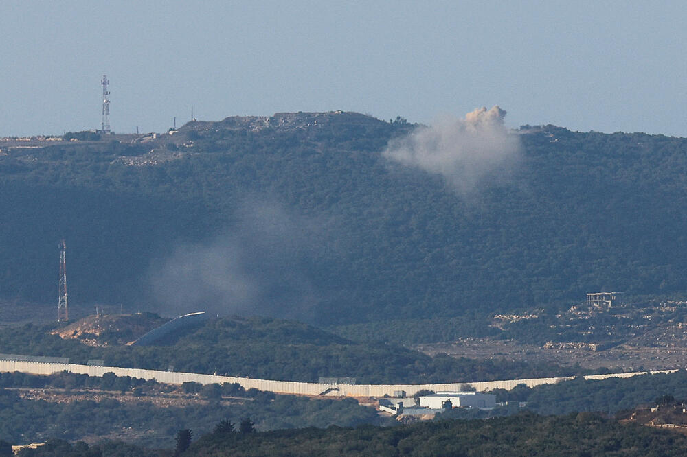 Dim na izraelsko-libanskoj granici, Foto: Reuters