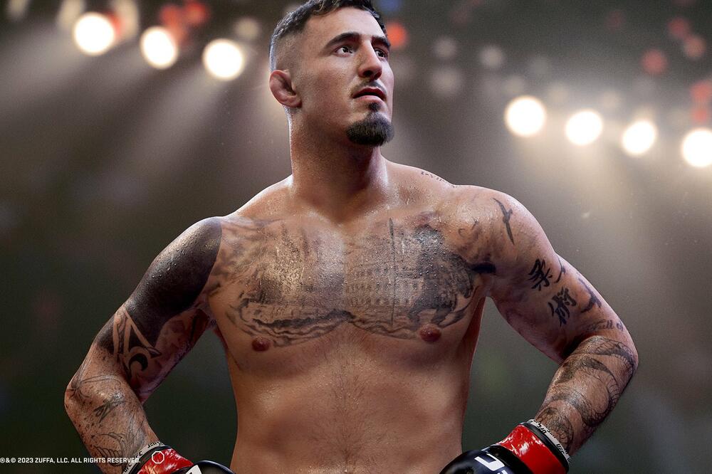 Tom ima "gvozdenu" bradu, a udarcem obara drvo, Foto: twitter/aspinallmma