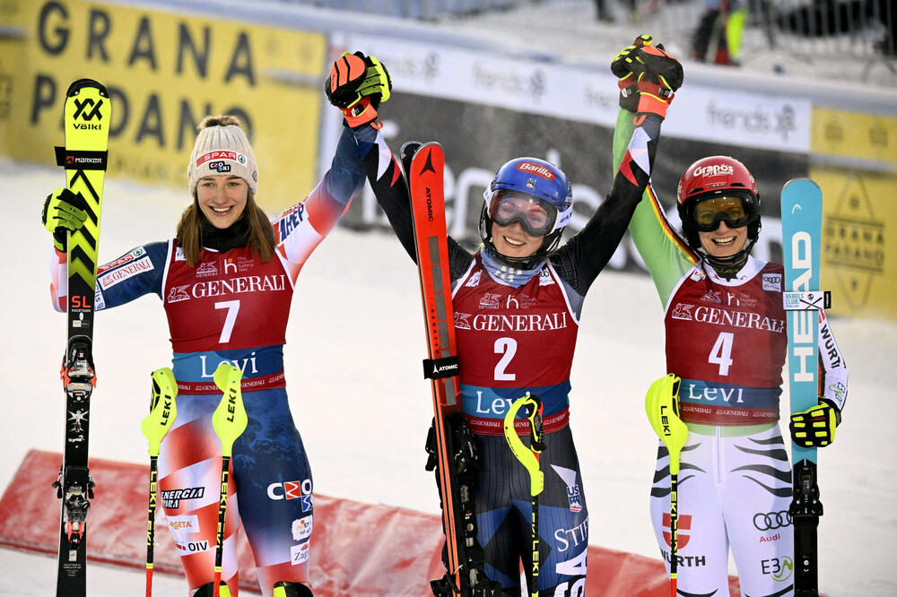 Samo najbolja slalomašica brža od Popović, Foto: REUTERS