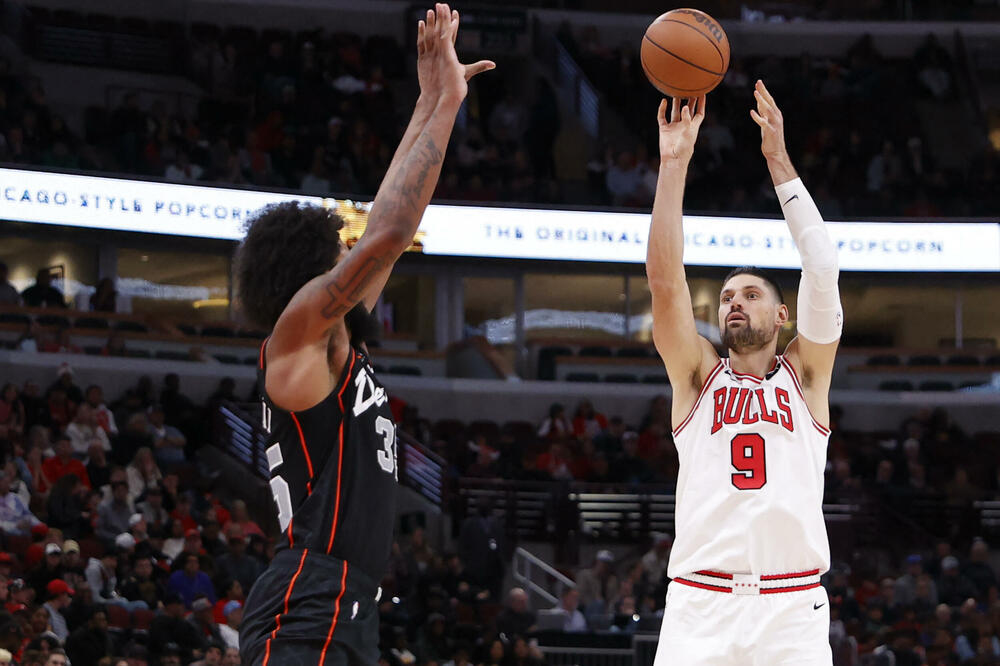 Novi dabl-dabl: Vučević na meču sa Detroitom, Foto: Reuters