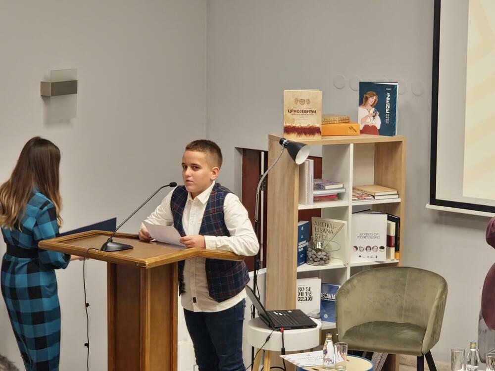 Ognjen Kiković, treće mjesto u kategoriji osnovnih škola