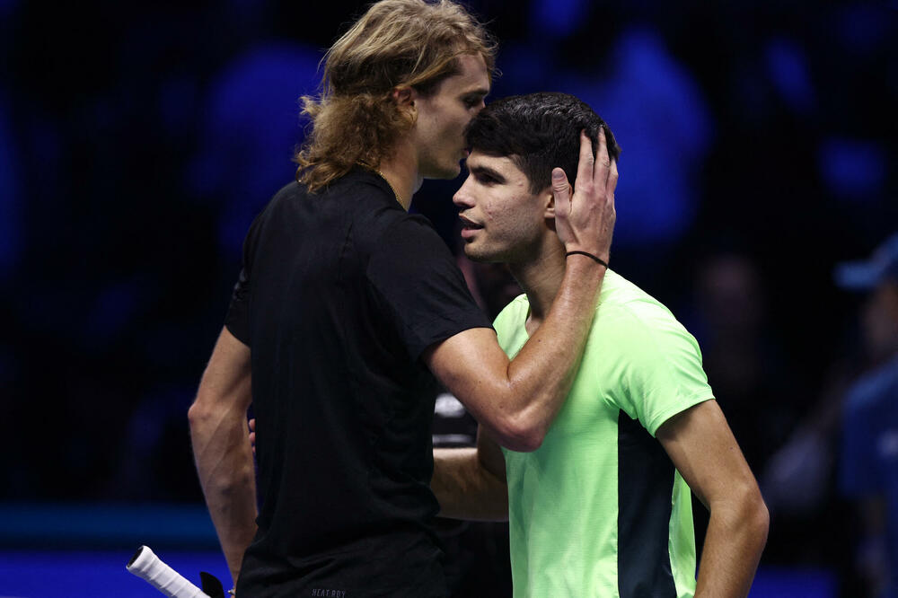 Zverev i Alkaras, Foto: Reuters