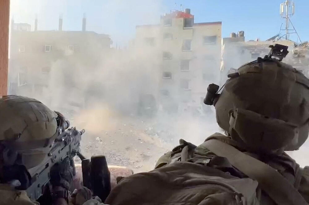 Detalj iz Pojasa Gaze, 13. novembra 2023. godine, Foto: Reuters