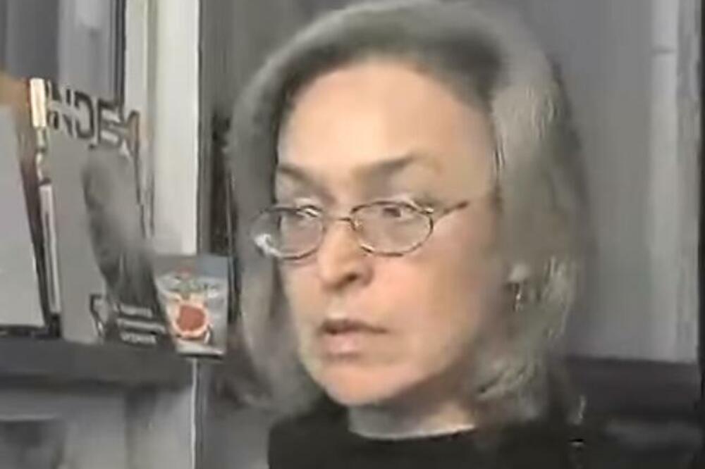 Politkovskaja (arhivski snimak), Foto: Printscreen/Youtube