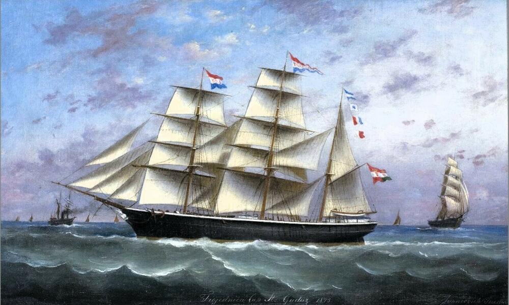 Brod - bark Trojednica, Foto: Privatna arhiva