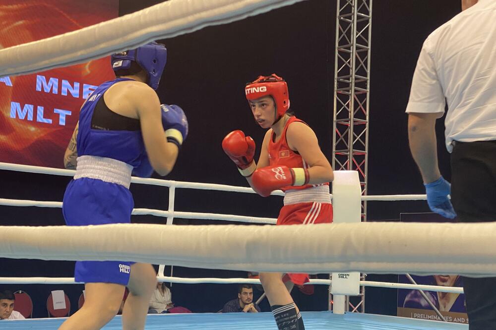 Nina Radenović na današnjem meču, Foto: Slaviša Živaljević