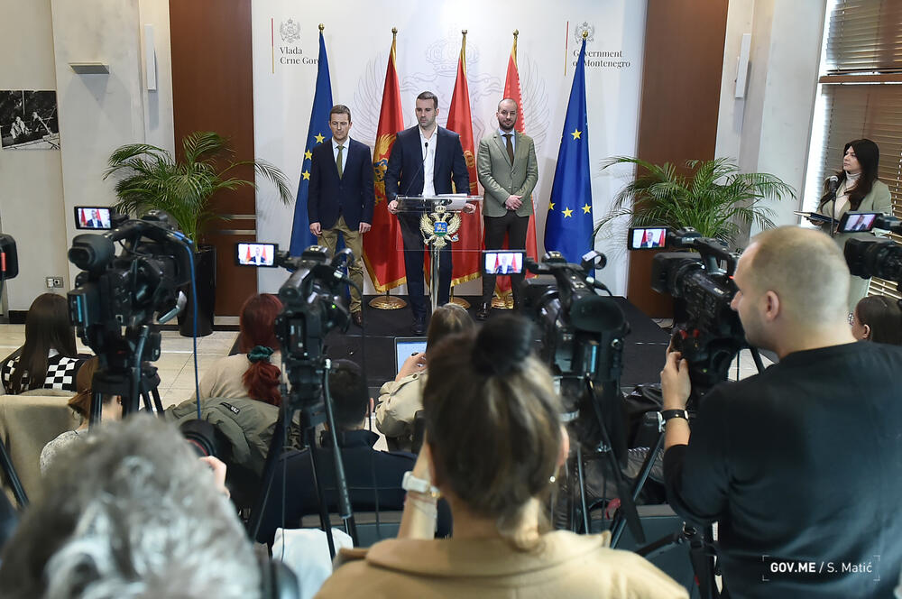 Detalj sa pres konferencije