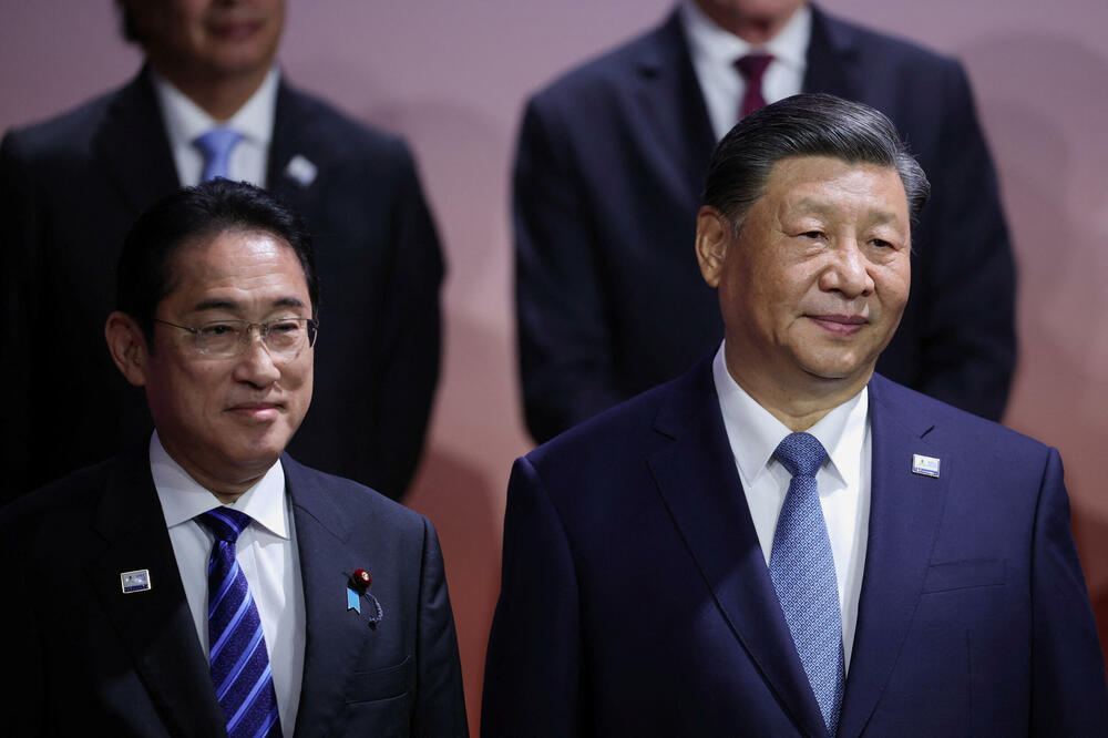 Kišida i Si Đinping, Foto: Reuters