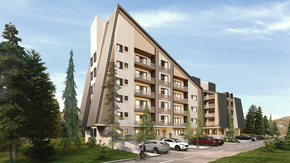 <p> </p>  <p><em>Stambeno-poslovni kompleks u izgradnji na lokaciji u samom centru Kolašina, u ulici Milivoja Bulatovića, u čijem najužem krugu se nalaze svi gradski sadržaji i prostorni reperi. Izgradnja objekata „A“ i „B“ predviđena je na dvije urbanističke parcele, a objekti su povezani platoom izdignutim 1.20m od kote terena.</em></p>